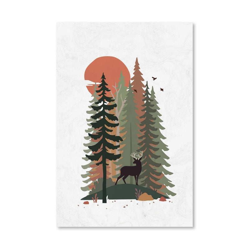 Wild Deer Canvas