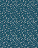 Wild Geranium Wallpaper in Bay Blue