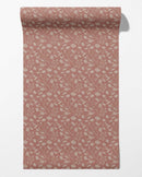 Wild Geranium Wallpaper in Blush Rose
