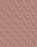 Wild Geranium Wallpaper in Blush Rose