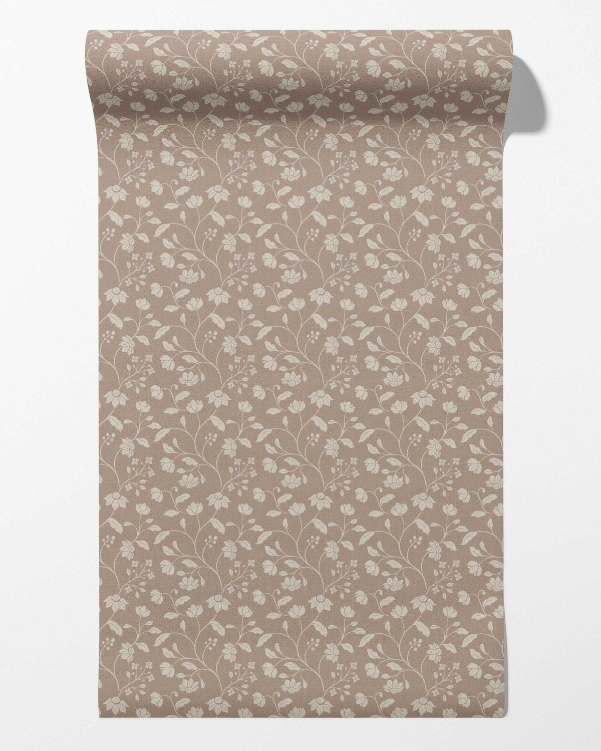 Wild Geranium Wallpaper in Mauve Clay, photo 3 of 3