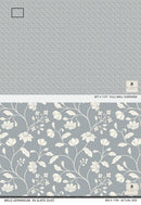 Wild Geranium Wallpaper in Slate Dust