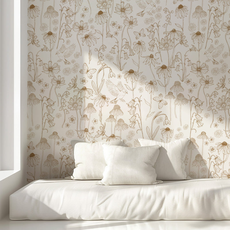 Melody Wallpaper by Brittany Polatis Design