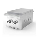 Wildfire Outdoor Living Ranch Pro 14-Inch Stainless Steel Double Side Burner [WFDBLSBRN-BSS/SS] (SAK64352) by SAKSBY WHOLESALE