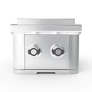 Wildfire Outdoor Living Ranch Pro 14-Inch Stainless Steel Double Side Burner [WFDBLSBRN-BSS/SS] (SAK64352) by SAKSBY WHOLESALE