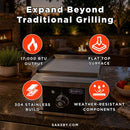 Wildfire Outdoor Living Ranch Pro 15-Inch Stainless Steel Side Griddle [WFSDGRD-BSS/SS] (SAK19684) by SAKSBY WHOLESALE