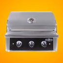Wildfire Outdoor Living Ranch Pro 304 Stainless Steel Propane Gas Grill, 30" (WF-PRO30G-RH-LP) (SAK18437)