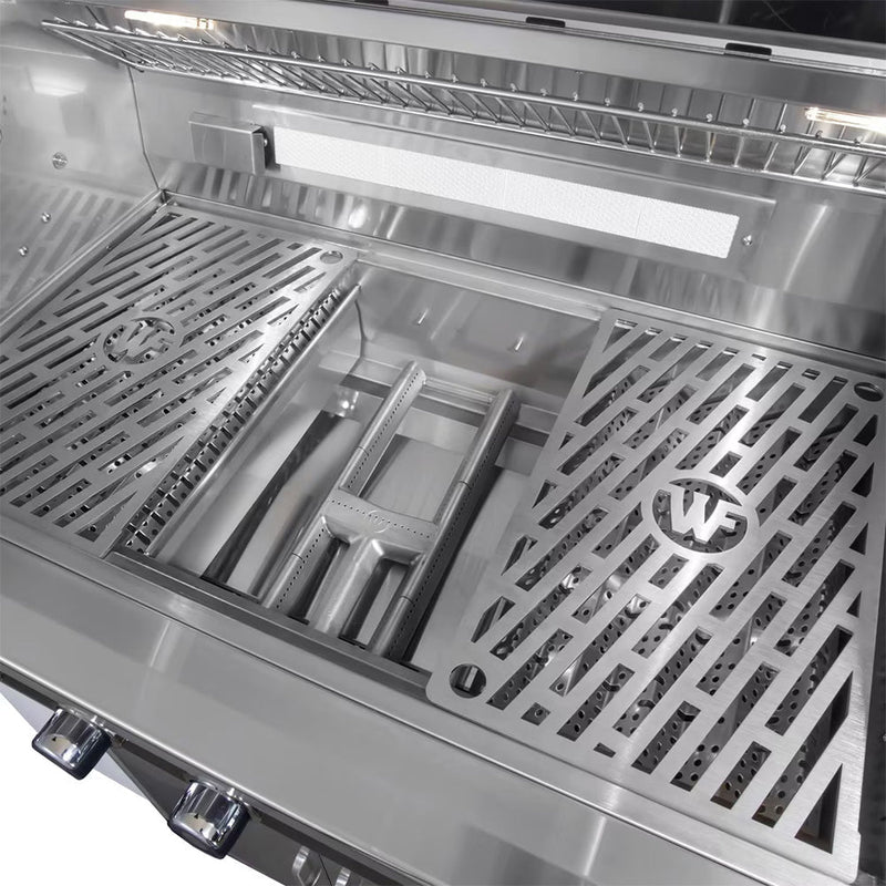 Wildfire Outdoor Living Ranch Pro 304 Stainless Steel Propane Gas Grill, 36" (WF-PRO36G-RH-LP) (SAK28346)