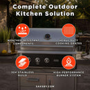 Wildfire Outdoor Living Ranch Pro 36-Inch 304 Stainless Steel Grill [WFPRO36G-BSS/SS] (SAK28346) by SAKSBY.com