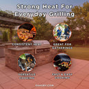 Wildfire Outdoor Living Ranch Pro 42-Inch 304 Stainless Steel Grill [WFPRO42G-BSS/SS] (SAK50263) by SAKSBY.com
