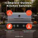 Wildfire Outdoor Living Ranch Pro 42-Inch 304 Stainless Steel Grill [WFPRO42G-BSS/SS] (SAK50263) by SAKSBY.com