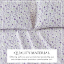 Watercolor Floral Sheet Set - Delia Collection by Great Bay Home