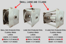Stainless Steel Cable Winch for Aluminum Flagpole | Made in USA by Flagman of America