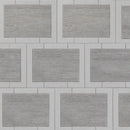 Multicolor Multi Finish Window Small Limestone Waterjet Mosaics 6x4 11/16