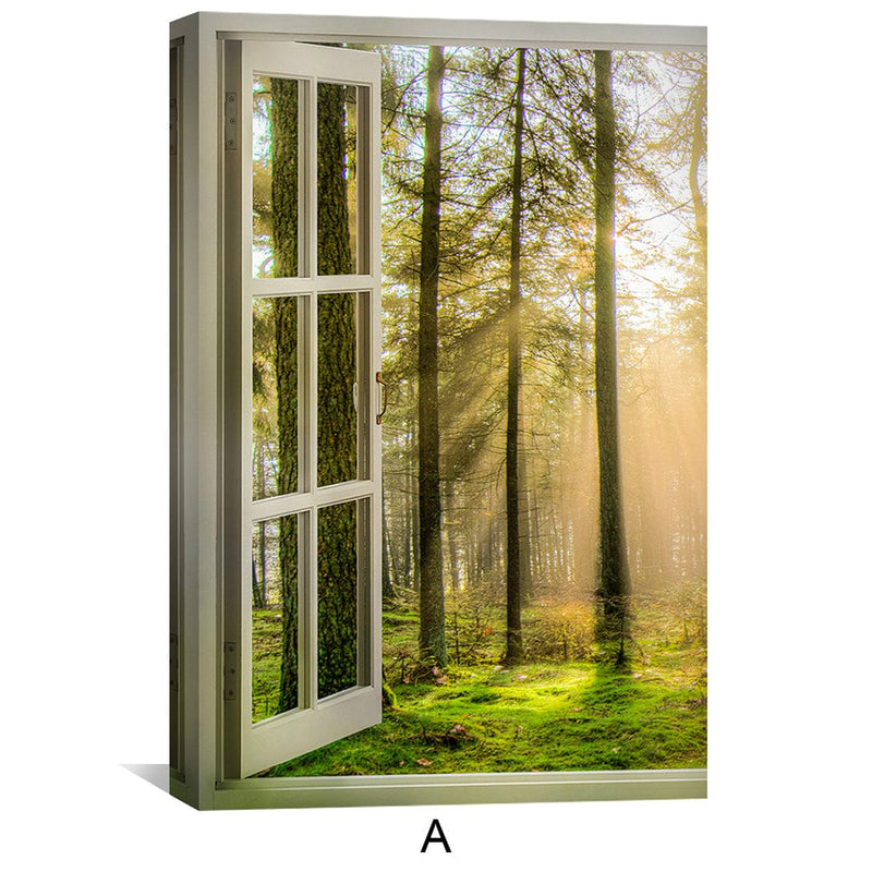 Window to Forestry Canvas