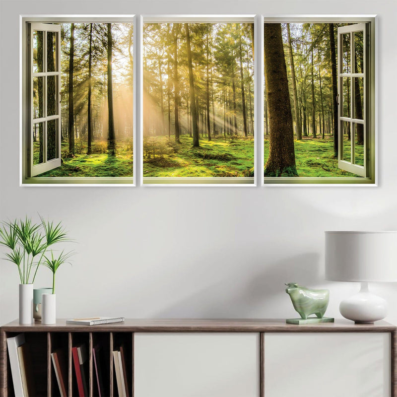 Window to Forestry Canvas