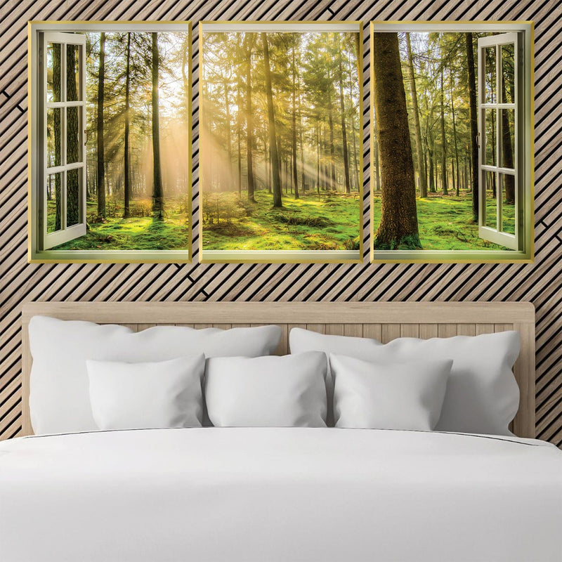 Window to Forestry Canvas