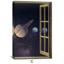 Window to Orbit Canvas