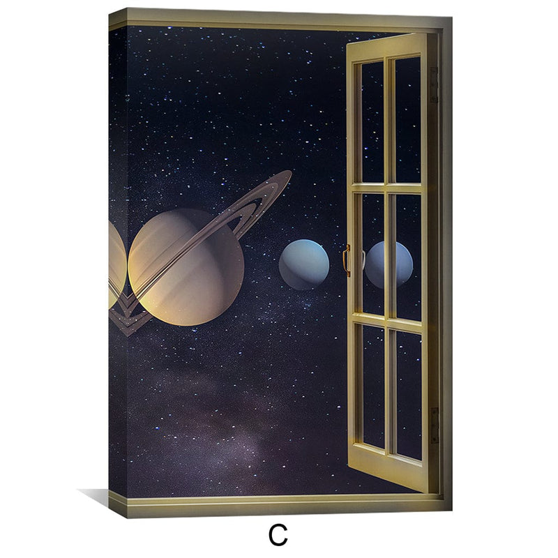 Window to Orbit Canvas