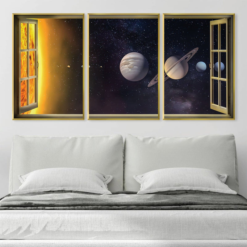 Window to Orbit Canvas