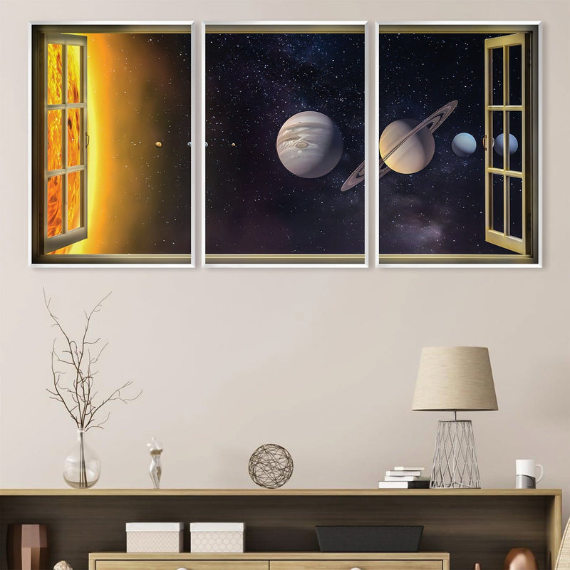 Window to Orbit Canvas