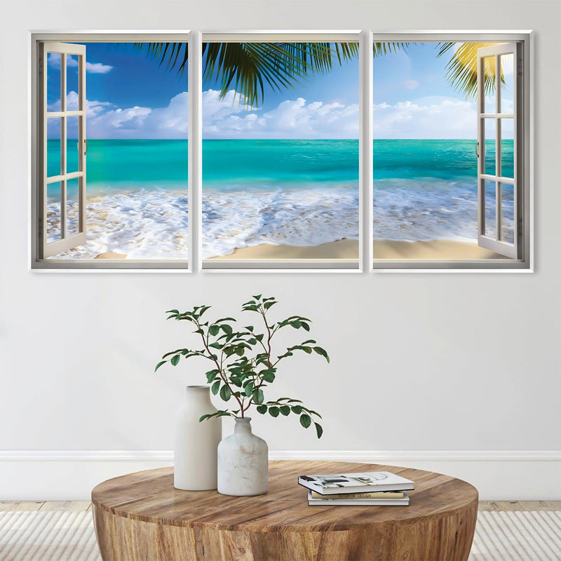 Window to Paradise Canvas