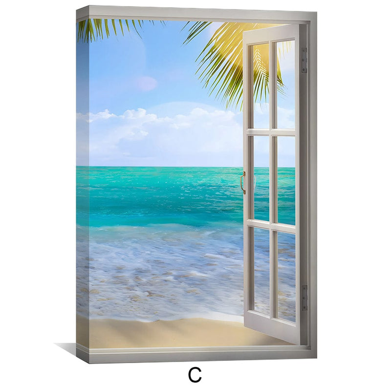 Window to Paradise Canvas