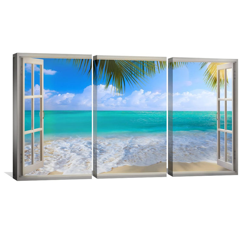 Window to Paradise Canvas