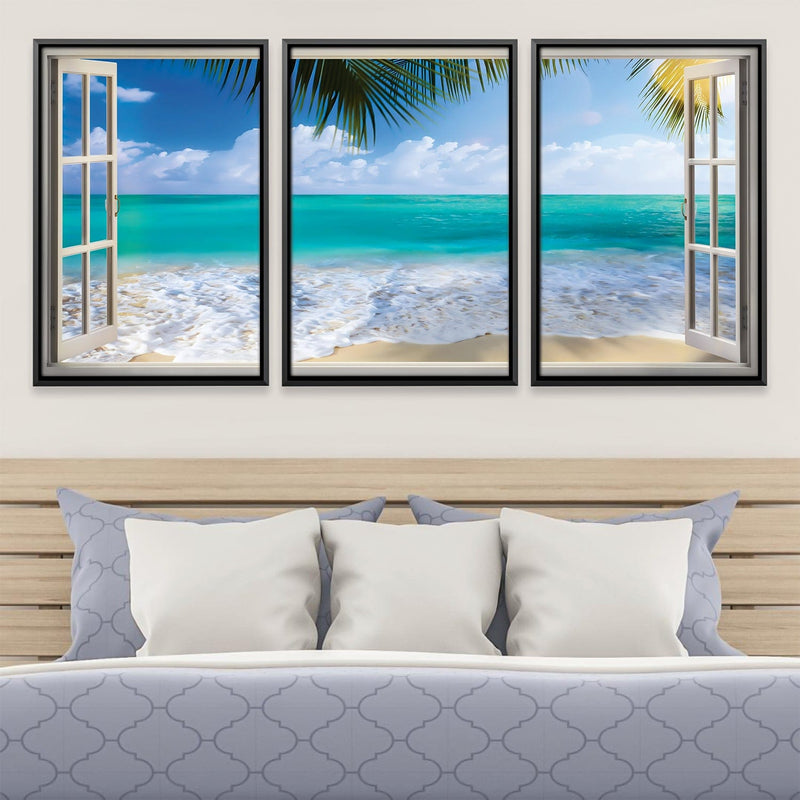 Window to Paradise Canvas