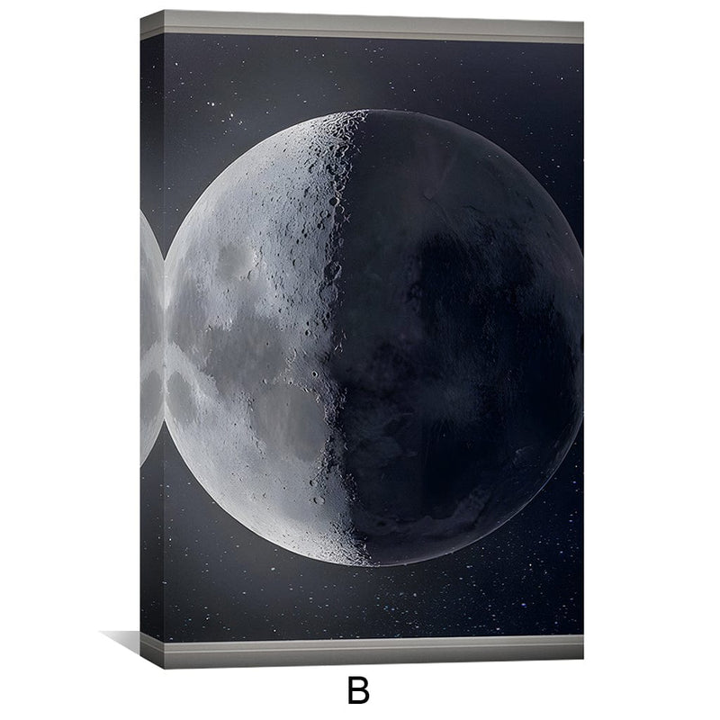 Window to the Moon Canvas