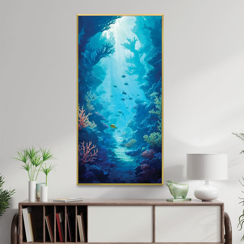 Window to The Ocean Canvas