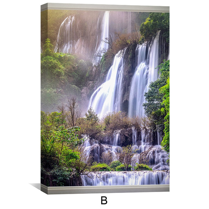 Window to the Waterfall Canvas