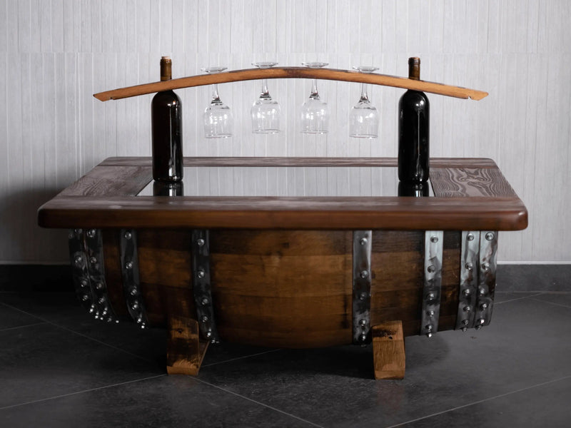 Wine Barrel Coffee Table