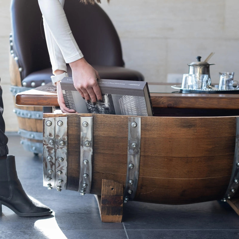 Wine Barrel Coffee Table