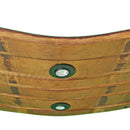 Wine Barrel Stave Chandelier by Lee Display
