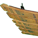 Wine Barrel Stave Chandelier by Lee Display