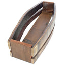 Wine Barrel Stave Planters Box by Lee Display