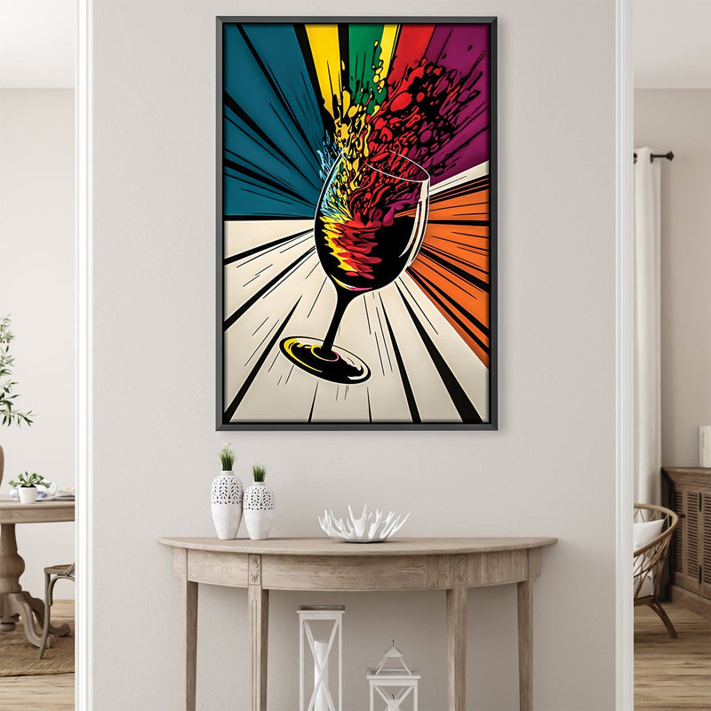 Wine Blast Canvas