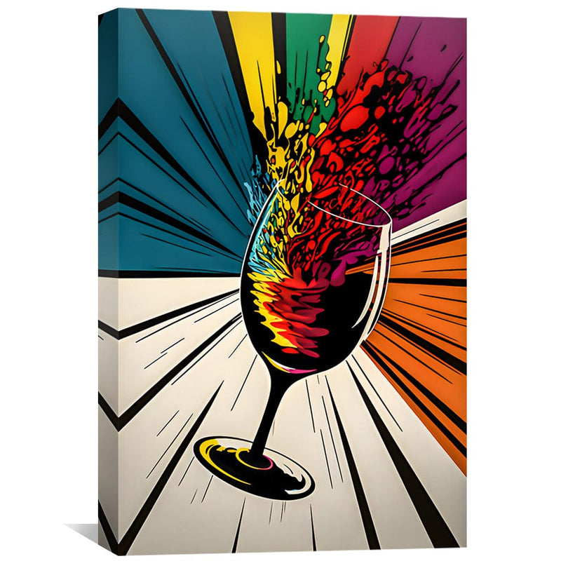 Wine Blast Canvas