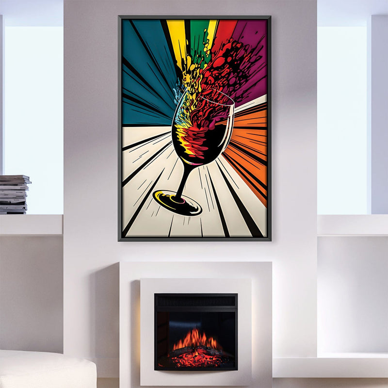 Wine Blast Canvas