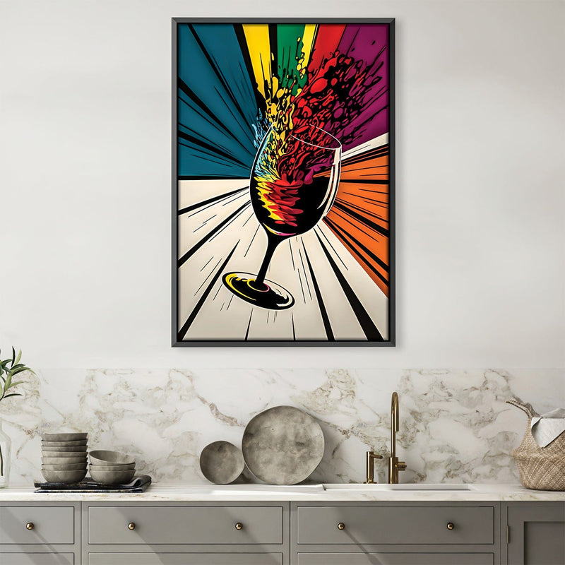 Wine Blast Canvas