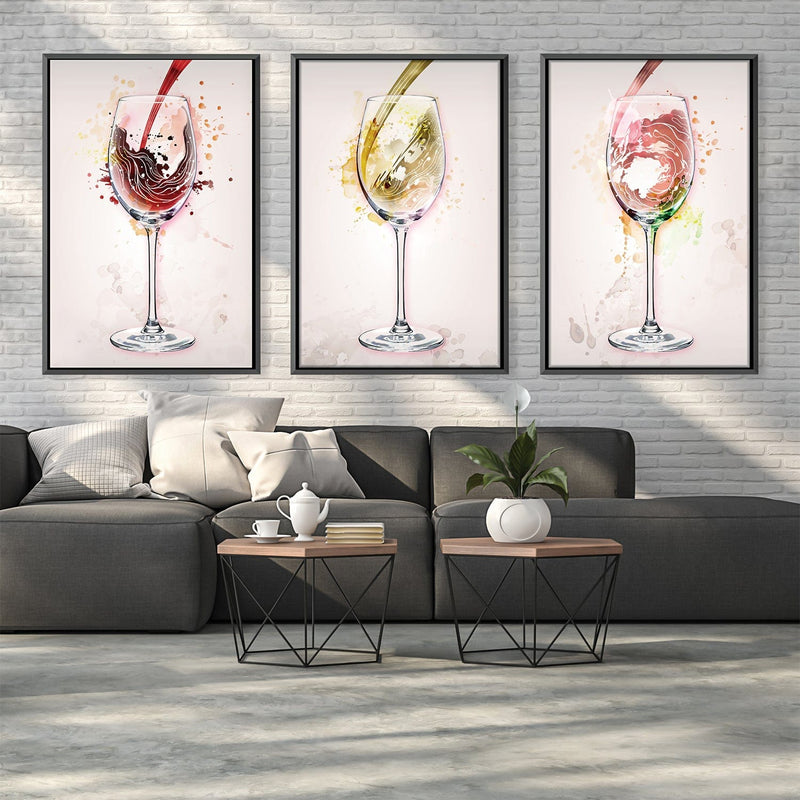 Wine Night Canvas