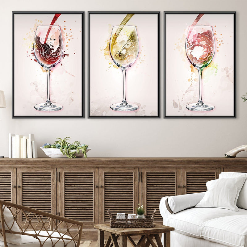 Wine Night Canvas