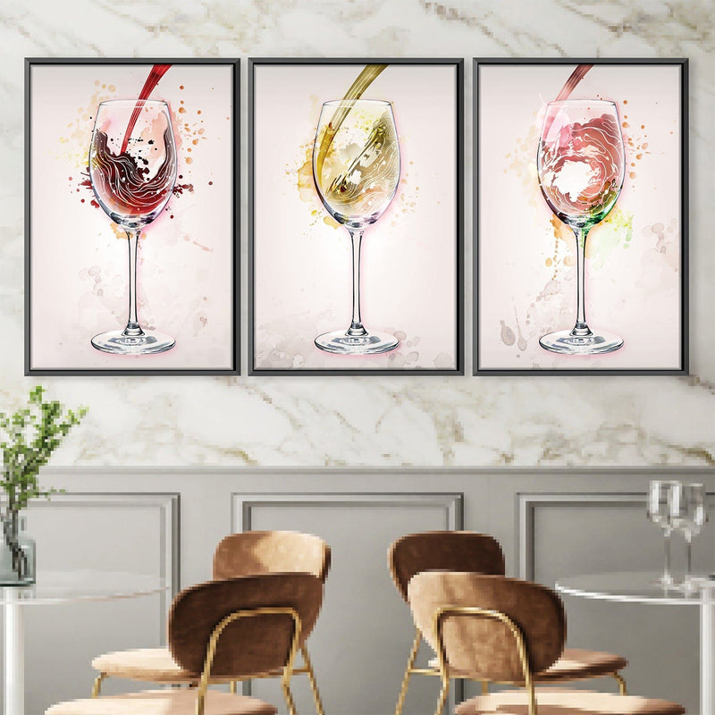 Wine Night Canvas