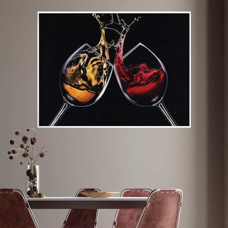 Wine Tasting Canvas