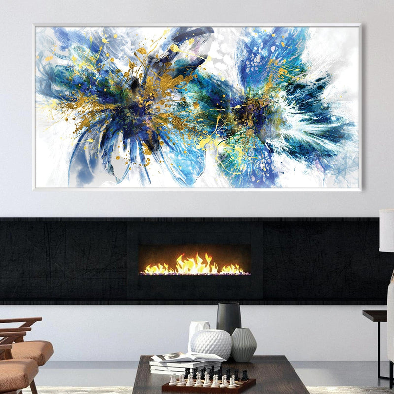 Winged Abstract Duo Canvas