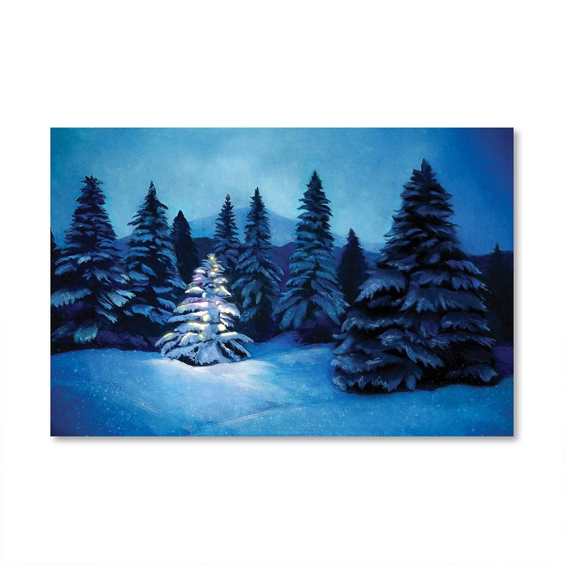 Winter Lights Canvas