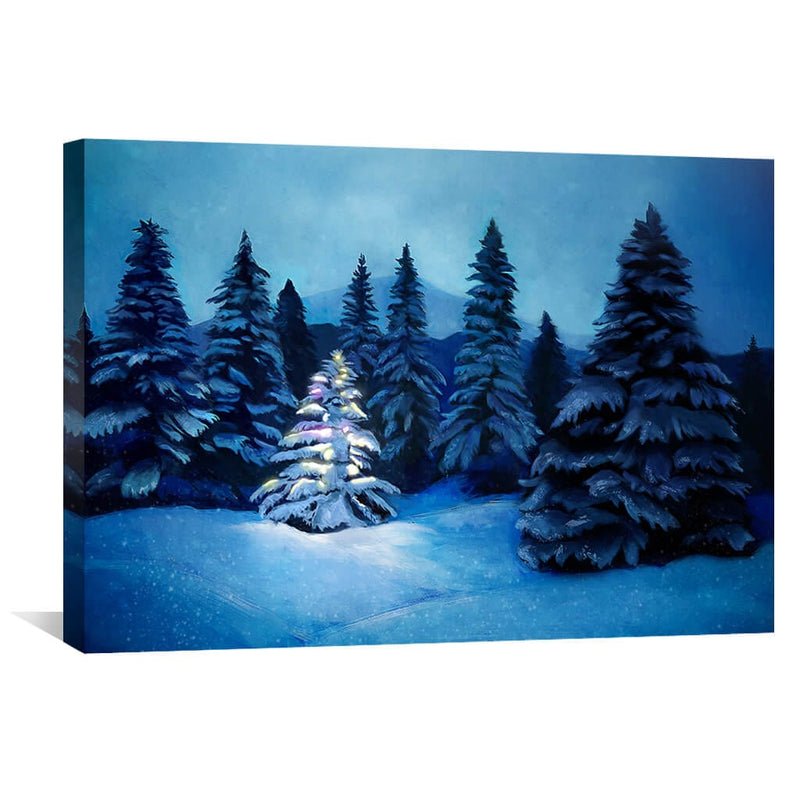 Winter Lights Canvas