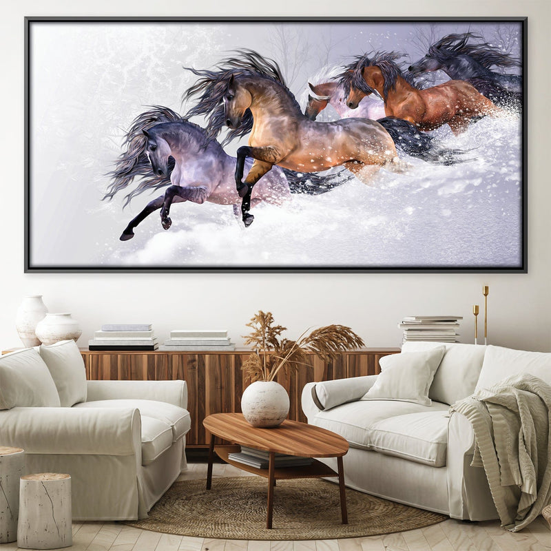 Winters Flight Canvas