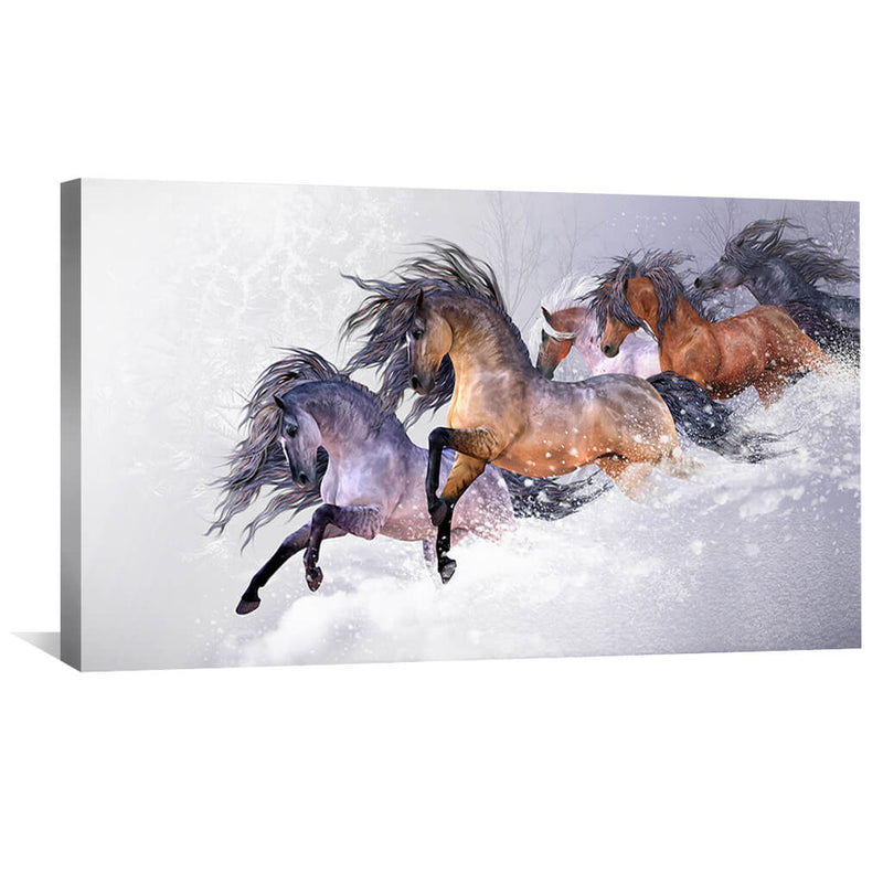 Winters Flight Canvas